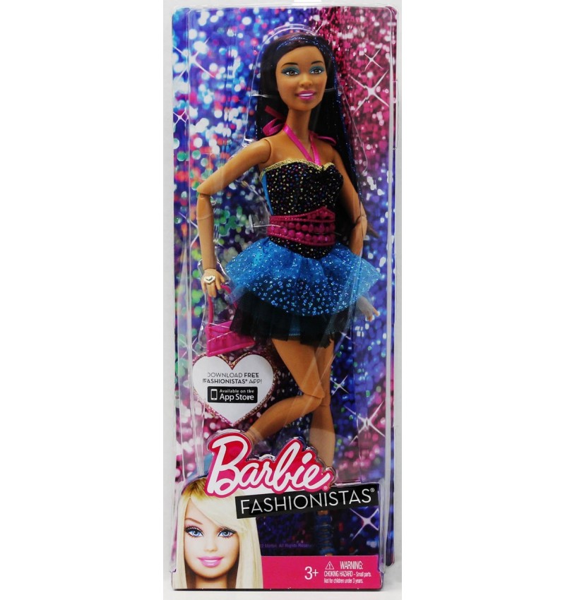 barbie fashionista black doll