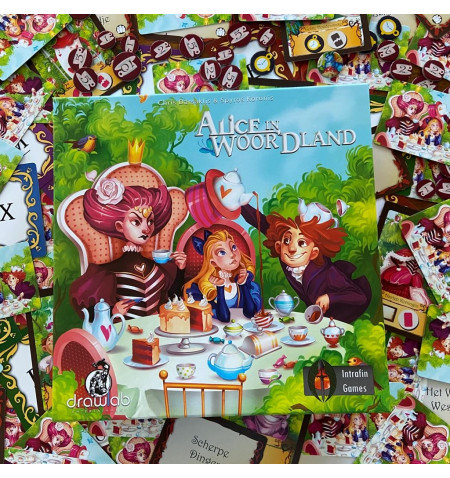 Alice in Woordland Nederlandstalig - bordspel