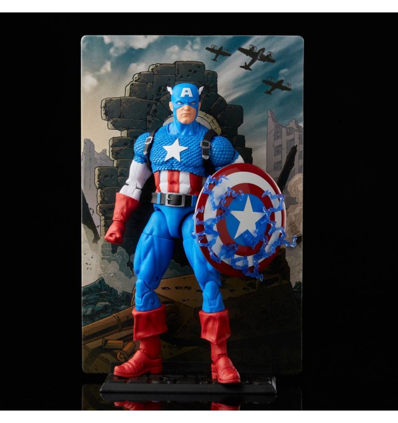 Towing Head Disorder Marvel Legends - 20th Anniversary -Captain America 15 cm Action Figurine